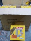 Box of 12 Four Way Locking Medium Pet Doors