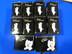 *Ten Cesar Dog Food Tins