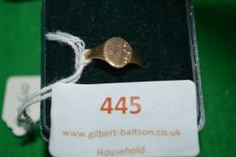 9ct Gold Ring ~1.5g