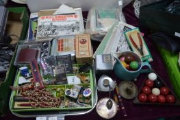 Tray Lot of Collectibles and Ephemera, Theater Pro