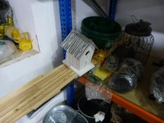 *Garden Accessories; Bird Box, Bird Feeder, Gloves, Plant Halos, etc.