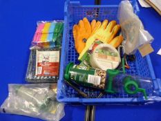 *Garden Accessories; Gloves, Weatherproof Tape, Suet Feeder, etc.