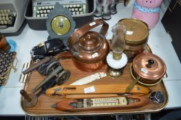 Vintage Kettle, Biscuit Barrel, Shuttle, etc.