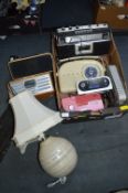 Electrical Items; Ferguson DAB Radio, Lamps, Bush