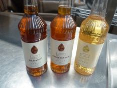 * 10x 1L coffee syrups - vanilla, gingerbread, hazelnut