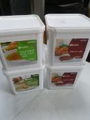 * gravy x 2, veg bouillon, veg soup mix