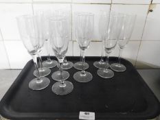 * champagne flutes x 10+