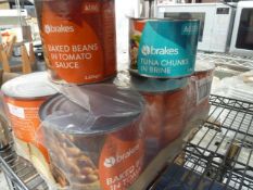 * 7 x 2.62kg beans, 1 x 1.7kg tuna