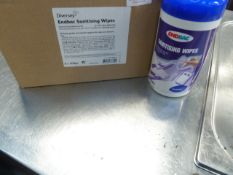 * 6 x 200pc sanatising wipes