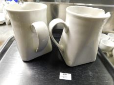 * 2 x large white jugs