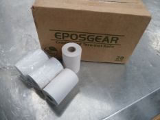 * thermal credit card terminal rolls x 24