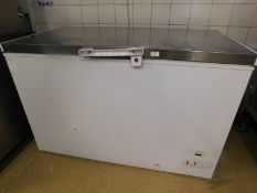 * S/S topped chest freezer 1280w x 720d x 830h