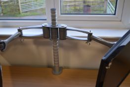 *Desk Mounted Dual Monitor Arm