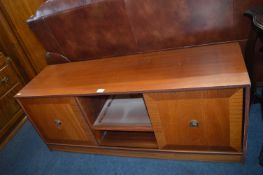 Retro Sideboard with Record Shelves