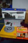 Assorted Slide Equipment; Kodak, Logik, plus Vivitar Telescopic Video Microphone, etc.