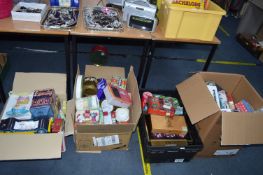 Four Boxes of Novelty Tins etc.