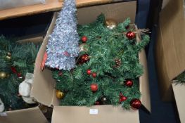 Christmas Garlands, Baubles, etc.