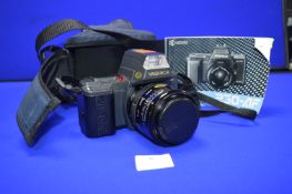 Yashica 230AF Auto Focus Camera with Sigma 1:3.5-4.5 70mm Zoom Lens