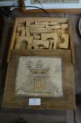 German Architects Wooden Block Set