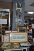 Assorted, Framed Pictures Prints and Mirrors