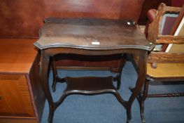 Edwardian Mahogany Side Table