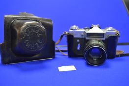 Zenit-E SLR Camera with Helios-44-2 2/58 Lens