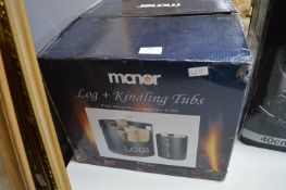 Manor Log & Kindling Tubs