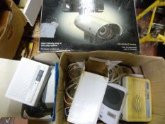 Mixed Box of Intercoms, CCTV and Alarms