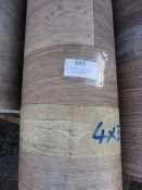 3x3.5m Roll of Wood Effect Lino