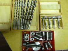 Three Boxes of Drill Bits, etc.