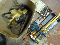 Tile Cutter, Drill, Wad Punch Kit, and Belt Sander