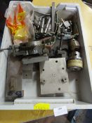 Box of Chucks, Adjustable face Plate, Soft Jaws, M