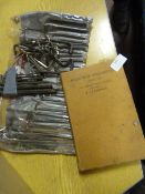 Quantity of Alan Keys and a Vintage Workshop Techn