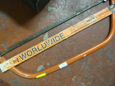 Bow Saw and a Spare Blade