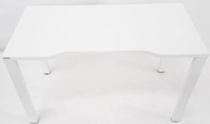 4 x GRESHAM Premium Office Desks In White - Dimensions W120/D60/H74cm - Ref CBU87 - CL437 - Location