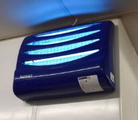 2 x Rentokill Wall Mounted Fly Zappers in Blue - 240v - CL470 - Location: Crawley RH10Please note
