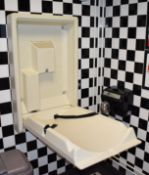 1 x Magrini Wall Mounted Baby Nappy Changing Unit - CL470 - Location: Crawley RH10Please note that