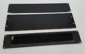1 x Server Cabinet Blanking Panels Box 10+ - Ref CQ206 - CL011 - Location: Altrincham WA14 A