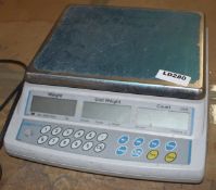 1 x Adam Equipment Electronic Weighing Scales - Ref LD280 - CL480 - Location: Nottingham NG15