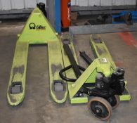 3 x Pallet Pump Trucks - Spares or Repairs - Ref FE189 WH - Location: Nottingham NG15