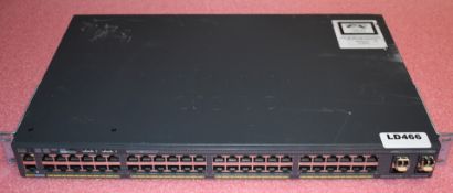 1 x Cisco WS-C2960X-48TS-L 48-Port Gigabit 3750X Switch - Ref LD466 - CL409 - Location: Altrincham