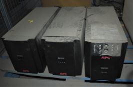3 x APC UPS Backup Power Supplies - CL480 - Location: Nottingham NG15 SHORT NOTICE SALE!This item