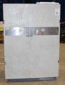 1 x Upright Two Door Chubb Fire Safe - Includes Key - H185 x W131 x D67 cms - Ref FE183 WH - CL480 -