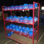 Approx 50 x Blue Builders Site Hard Hats - CL480 - Location: Nottingham NG15 SHORT NOTICE SALE! This