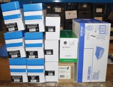 Assortment Of 12 x Toner Cartriges - Unused Boxed Stock - Ref LD285 - CL480 - Location: Nottingham
