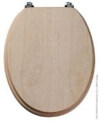 1 x Tavistock Millenium Wood Toilet Seat - New & Boxed Stock - CL406 - Location: Bolton BL1