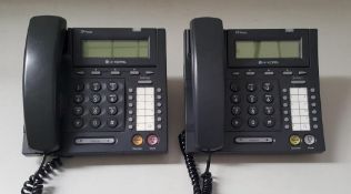 4 x LG Nortel Lip-6812d IP Internet Voip Office Phones - Ref CQ315 - CL011 - Location: Altrincham