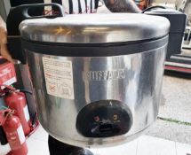 1 x BUFFALO CK698 9 Ltr Large Rice Cooker- Ref: UK - CL482 - Location: Altrincham WA14MORE