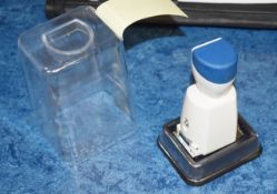 12 x Checked / Unchecked Rubber Stampers - Ref FE239 ODS - CL480 - Location: Altrincham WA14