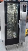 1 x BKI Combi-King Combination Commercial Oven With Roll-In Tray - Dimensions: W90xD82xH185cm -